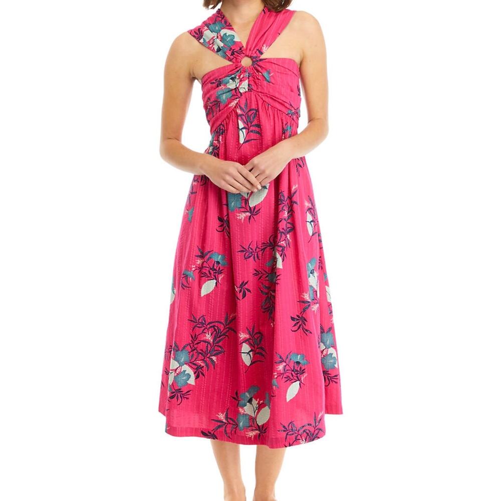 Women’s Printed Halter with keyhole